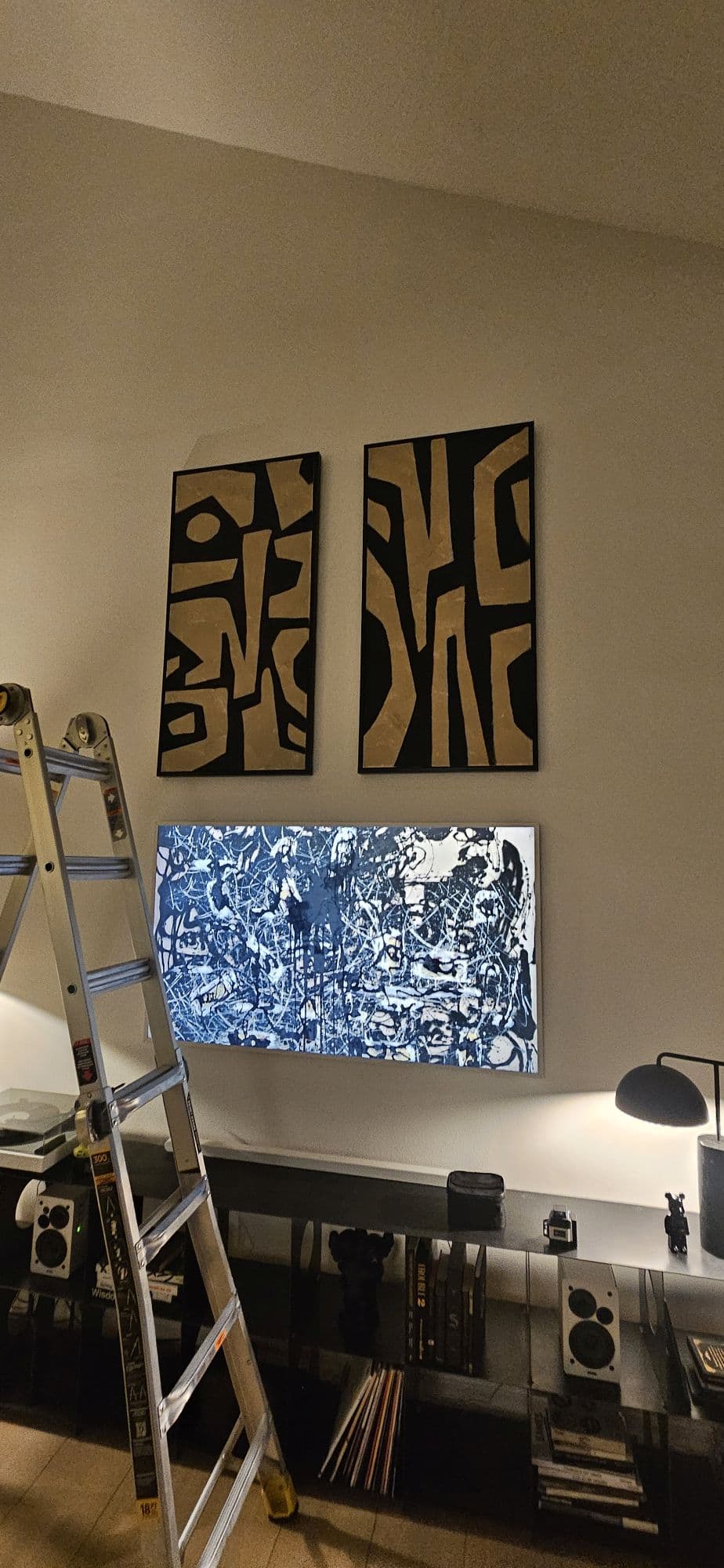 Artwork & Mirror Hanging
